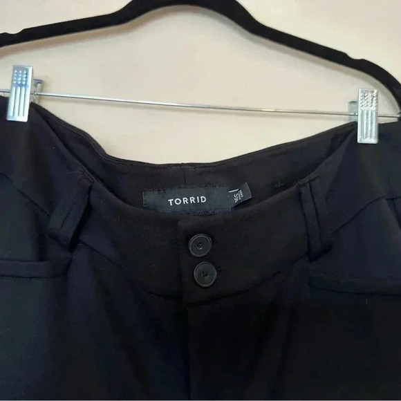 Torrid Black Slacks in Size 16S - Picture 2 of 6